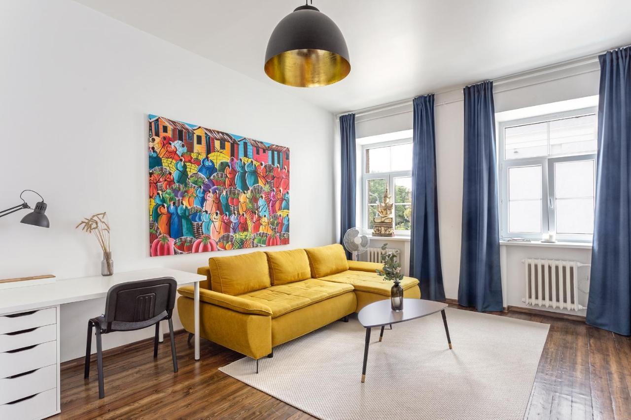 New Quiet Cozy City Center Apartment فيلنيوس المظهر الخارجي الصورة